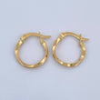 Candongas Kari 1.2gr / 1.8cm / Oro 18K &