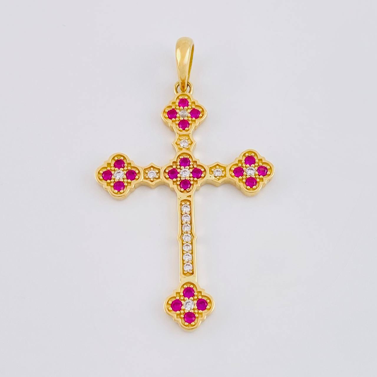 Dije Cruz Florenciana 5.7g / 2 in Oro Amarillo 18K