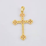 Dije Cruz Florenciana 5.7g / 2 in Oro Amarillo 18K
