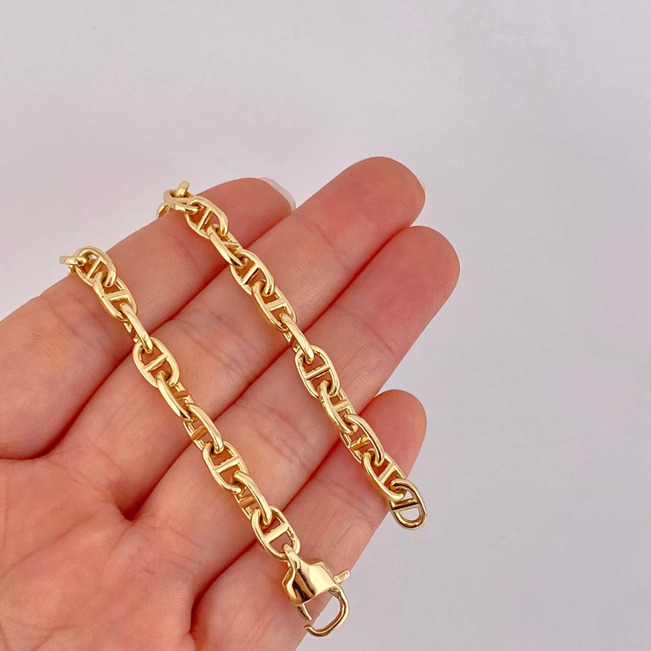 Cadena Marinera 58.1g / 24 in / 5.6mm Oro Amarillo 18K