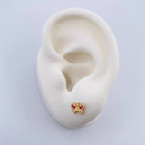 Stud Earrings 0.95gr / 18K Gold &