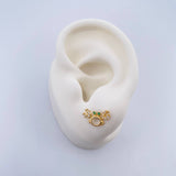 Stud Earrings 1.1gr / 18K Gold &
