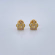 Stud Earrings Crown 1.15gr / 18K Gold &