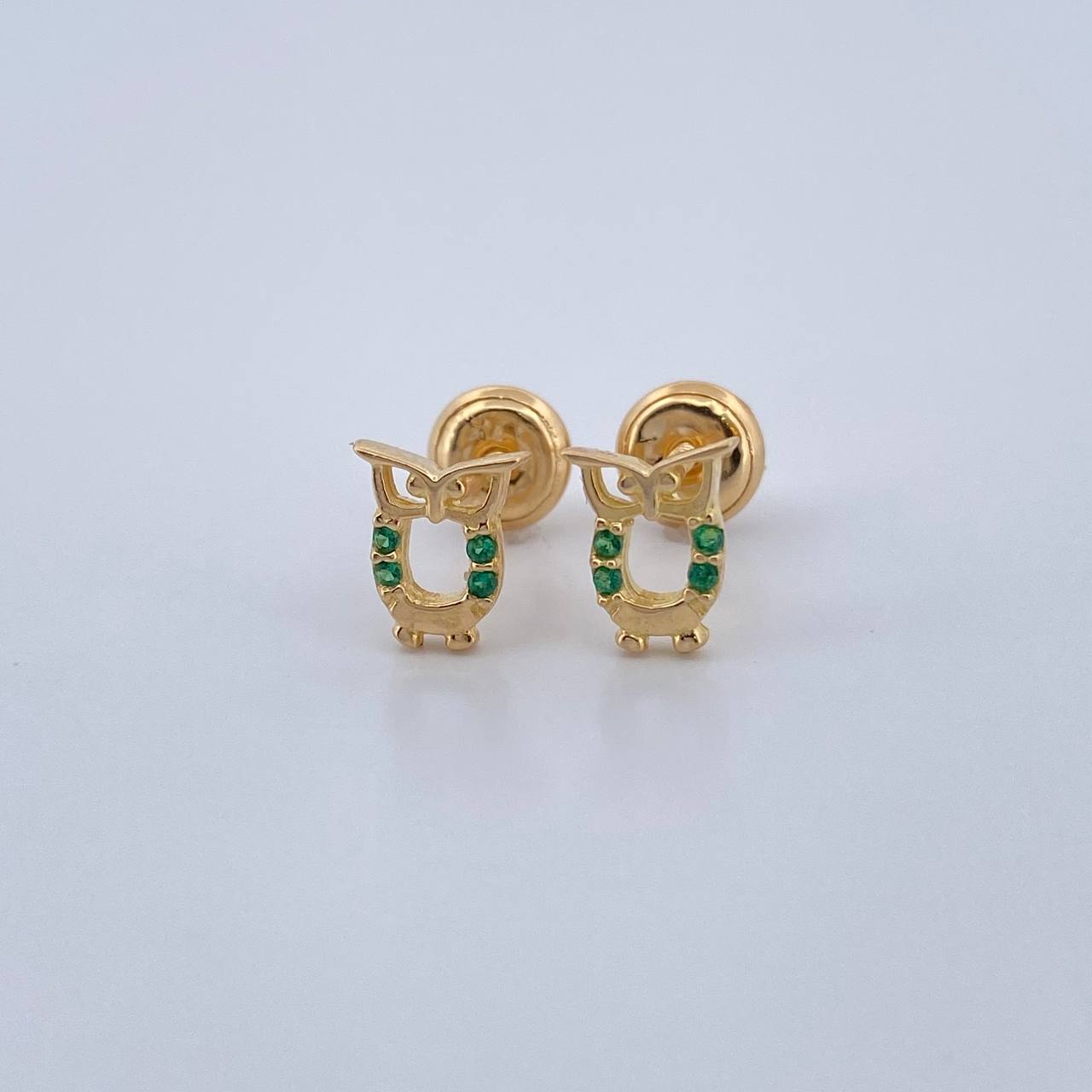 Stud Earrings 1.05gr / 18K Gold &