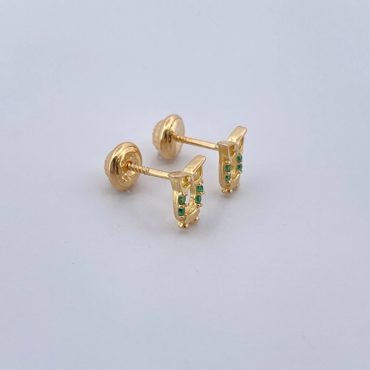 Stud Earrings 1.05gr / 18K Gold &