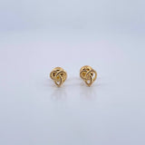 Stud Earrings Helice 0.8gr / 18K Gold &