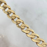 Cuban Links 42.5gr / 62.5cm / 9mm Lobster Claw Box White Zirconia Yellow Gold 18K