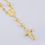 Pulso Denario Virgen Milagrosa 4.45gr / 7 1/4 in / 5mm Oro Amarillo 18K