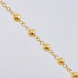 Rosario Virgen Milagrosa 13.5gr / 27 1/2 in / Oro Amarillo 18K