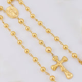 Rosario Virgen Milagrosa 13.5gr / 27 1/2 in / Oro Amarillo 18K