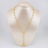 Rosario Virgen Milagrosa 13.5gr / 27 1/2 in / Oro Amarillo 18K