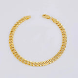 Pulso Cubano 5.35 g / 20.5 cm / 5.15 mm Oro Amarillo 18K
