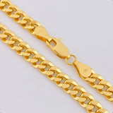 Pulso Cubano 3.9g / 8 in / 5mm Oro Amarillo 18K