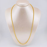 Cadena Ice 19.35gr / 23 1/2 in / 2.6mm Oro Amarillo +4 18K *