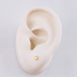 Topos Bola Diamantado 0.4gr / 3mm Oro Amarillo 18K ©