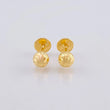 Topos Bola Diamantada 0.7 g / in / 5 mm Oro Amarillo 18K