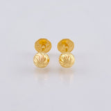Topos Bola Diamantada 0.65 g / in / 5 mm Oro Amarillo 18K