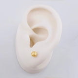 Topos Bola Diamantada 0.7 g / 5 mm Oro Amarillo 18K