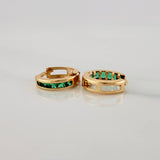 Hoop Earrings Carril 1.1gr / 1/2 in / Yellow Gold 18K %