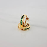 Hoop Earrings Carril 1.1gr / 1/2 in / Yellow Gold 18K %