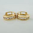 Hoop Earrings Carril 1.7gr / 1/2 in / Yellow Gold 18K %