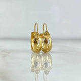 Hoop Earrings Ash Lunas 0.75gr / 1.6cm / Polished 18K Yellow Gold ©