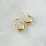 Candongas Ash 1gr / 1.8cm / Lisas Oro Amarillo 18K ©