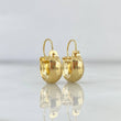Candongas Ash 1gr / 1.8cm / Lisas Oro Amarillo 18K ©