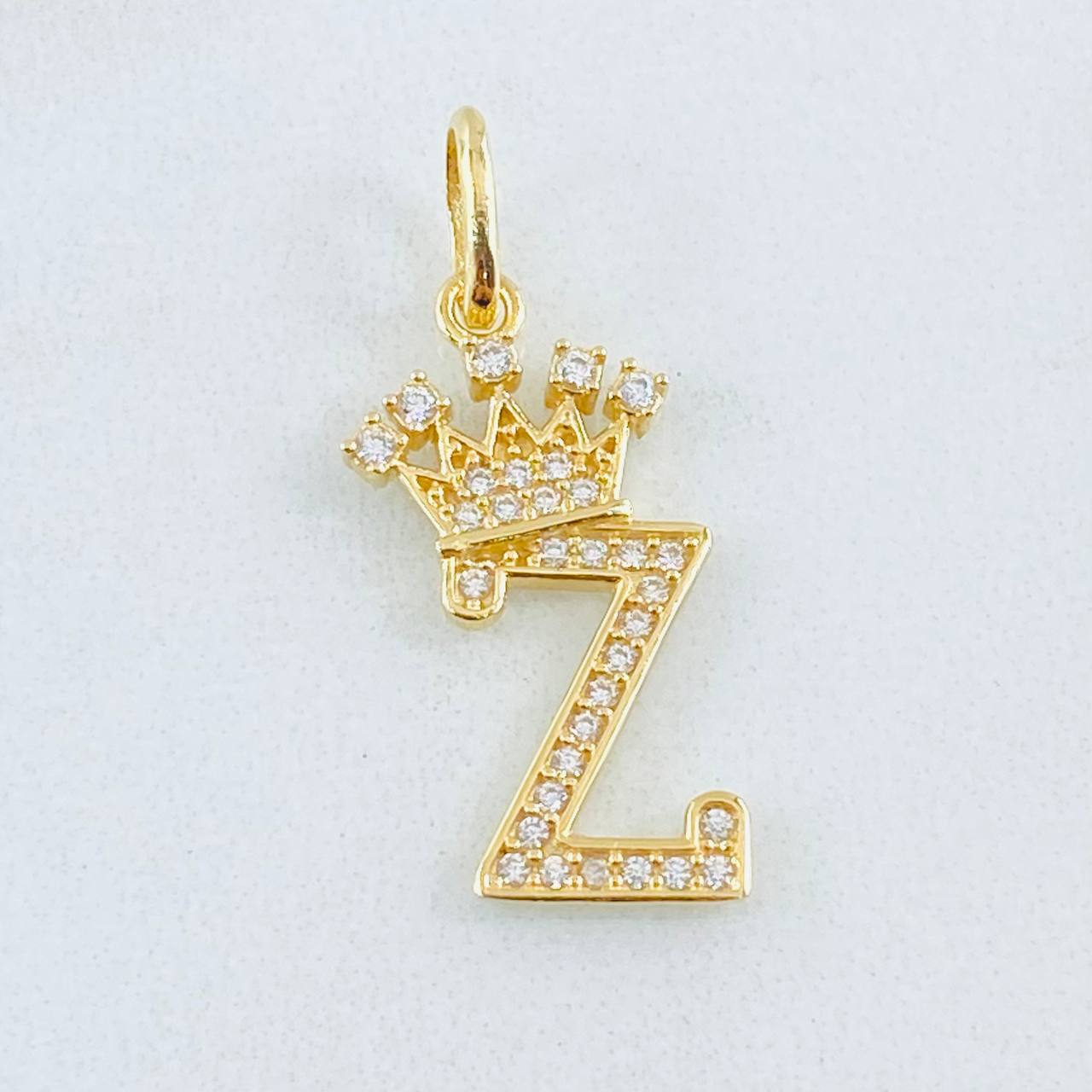 Dije Corona Letra Z 1.45g / 1 in Oro Amarillo 18K