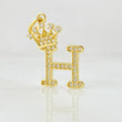 Dije Corona Letra H 2.1gr / 1 in / Oro Amarillo 18K