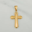 Dije Cruz 0.8gr / 3.2cm / Oro Amarillo 18K %