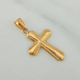 Dije Cruz 0.8gr / 3.2cm / Oro Amarillo 18K %