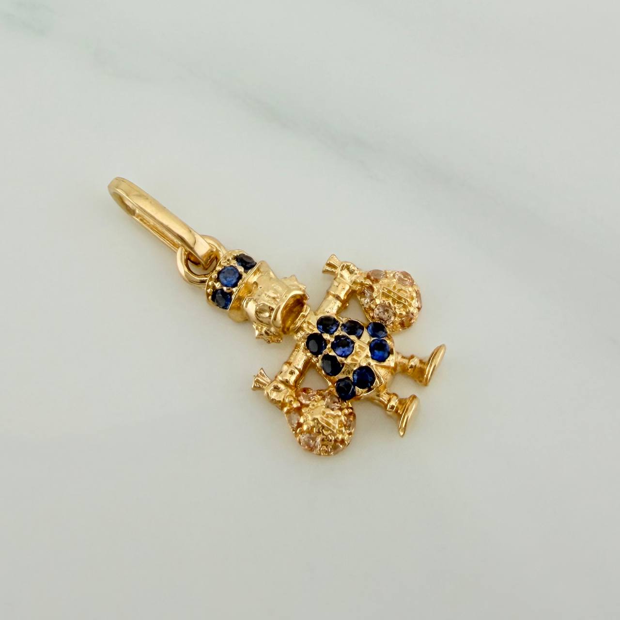 Dije Pato Bolsas De Dinero 1.55gr / 2.4cm / Oro Amarillo 18K %