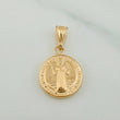Dije San Benito 0.85gr / 2cm / Oro Amarillo 18K %
