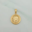Pendant Crown 1.15gr / 2.3cm / Yellow Gold 18K %