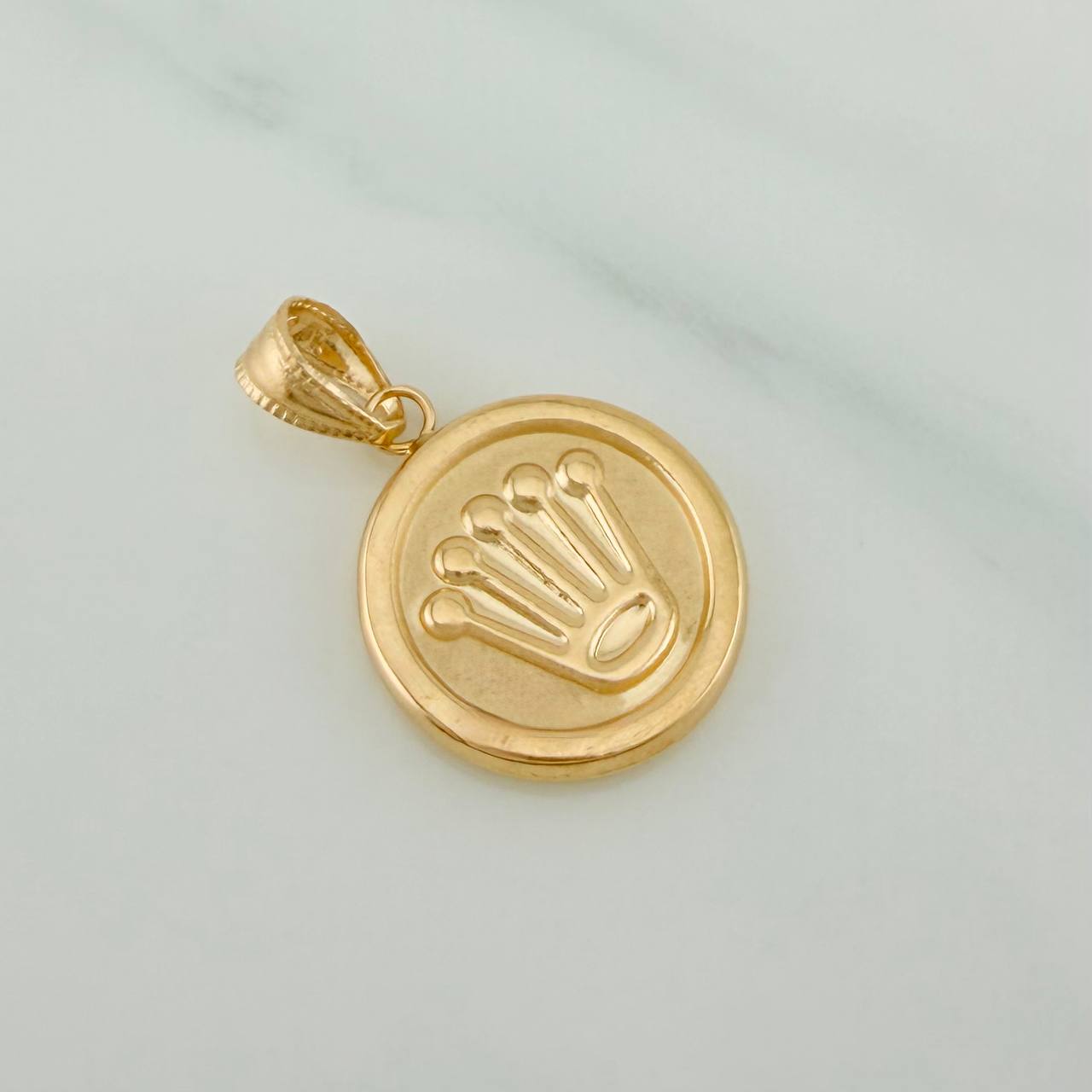 Pendant Crown 1.15gr / 2.3cm / Yellow Gold 18K %