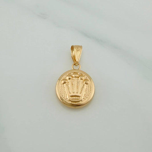 Dije Corona 0.9gr / 2cm / Oro Amarillo 18K %