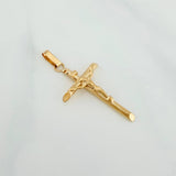 Dije Cruz Cristo 1.75 g / 2 in Oro Amarillo 18K
