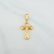 Dije Cruz Cristo 1.5 g / 1 1/2 in Oro Amarillo 18K