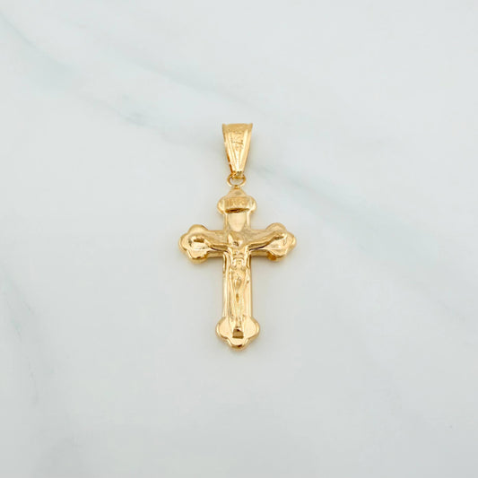 Dije Cruz Cristo 1.5 g / 1 1/2 in Oro Amarillo 18K