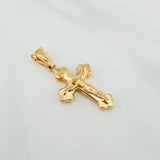 Dije Cruz Cristo 1.5 g / 1 1/2 in Oro Amarillo 18K
