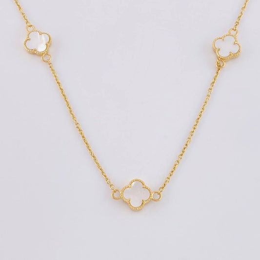 Cadena Aro Seguido Trebol 5.85 g / 20 in / 1.5 mm Oro Amarillo 18K