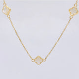 Cadena Aro Seguido Trebol 5.85 g / 20 in / 1.5 mm Oro Amarillo 18K