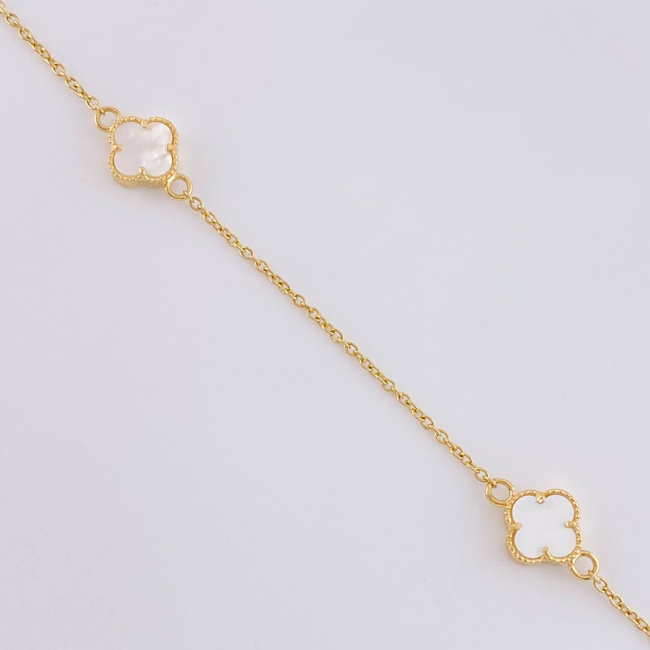 Cadena Aro Seguido Trebol 5.85 g / 20 in / 1.5 mm Oro Amarillo 18K