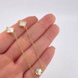 Cadena Aro Seguido Trebol 5.85 g / 20 in / 1.5 mm Oro Amarillo 18K
