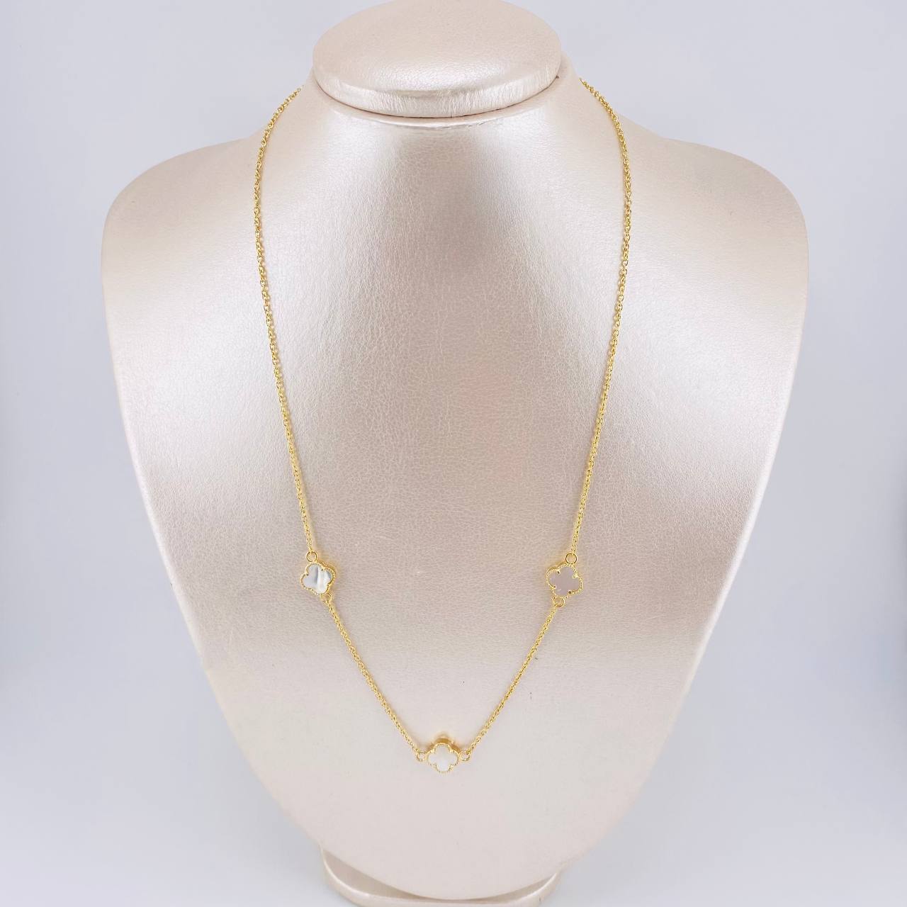Cadena Aro Seguido Trebol 5.85 g / 20 in / 1.5 mm Oro Amarillo 18K