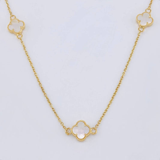 Cadena Aro Seguido Trebol 8.75 g / 19 3/4 in / 1.5 mm Oro Amarillo 18K