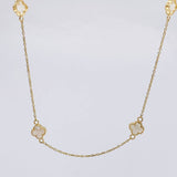 Cadena Aro Seguido Trebol 8.75 g / 19 3/4 in / 1.5 mm Oro Amarillo 18K