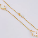 Cadena Aro Seguido Trebol 8.75 g / 19 3/4 in / 1.5 mm Oro Amarillo 18K