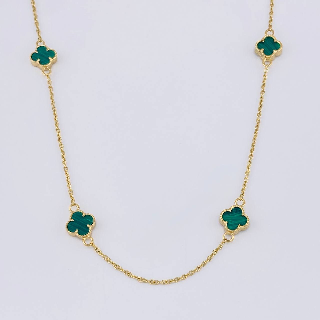 Cadena Aro Seguido Trebol 8.35 g / 20 1/4 in / 1.5 mm Oro Amarillo 18K